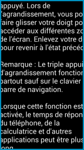 [ANDROID] Malvoyance, comment vraiment adapter son mobile ? 15