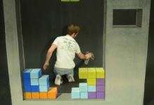 Tetris en stop-motion