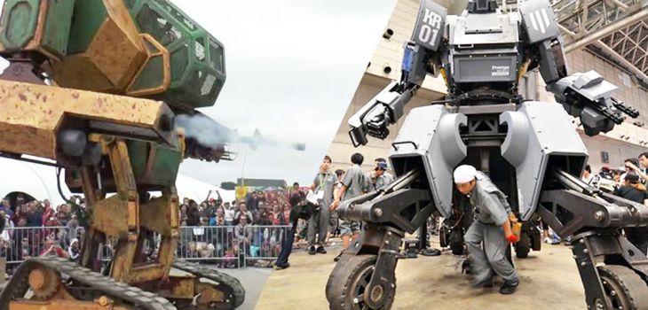Des combats de robots géants en vrai !