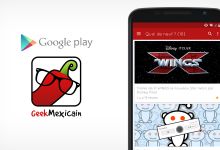 L'application Android Geek Mexicain passe au material design
