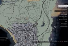 La map de GTA V dévoilé