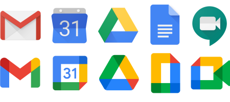 Revenir aux anciens logos Google
