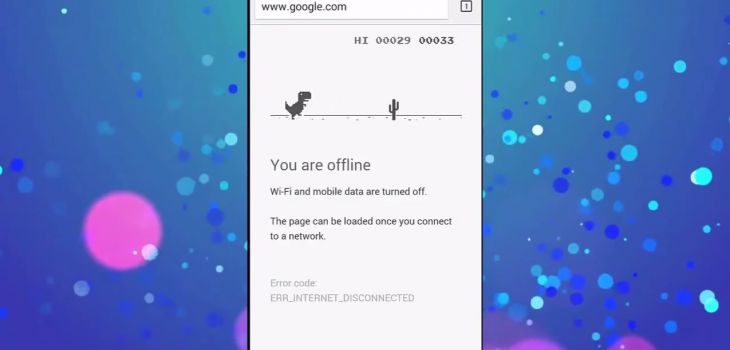 Un jeu de dinosaure caché dans Google Chrome pour Android