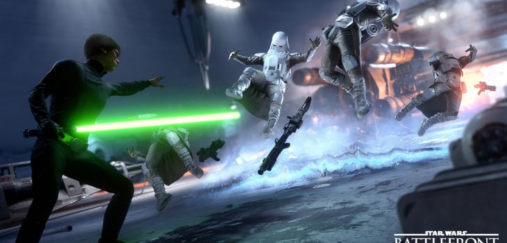 Star Wars Battlefront : la mort la plus épique de Luc Skywalker