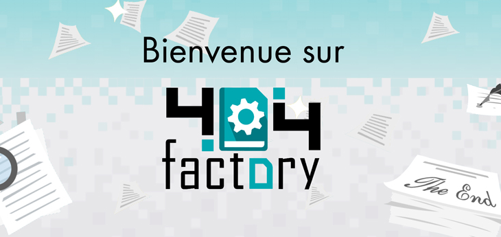 404 Factory - Une usine à livres pour geek ?