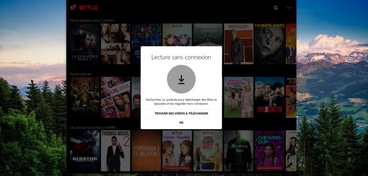 Netflix lance son mode hors ligne sur Windows