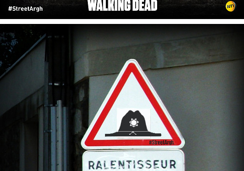 StreetArt: The Walking Dead à Paris