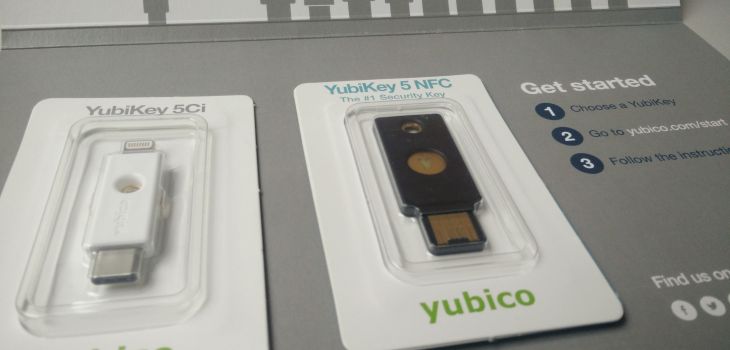 Unboxing numérique de la YubiKey 5